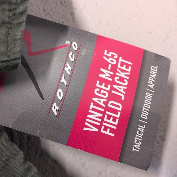 Rothco Vintage M-65 Field Jacket, Military Utility Jacket Size Small NWT - Picture 3 of 8